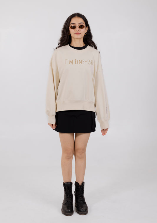 I’m Fine-ish Crewneck