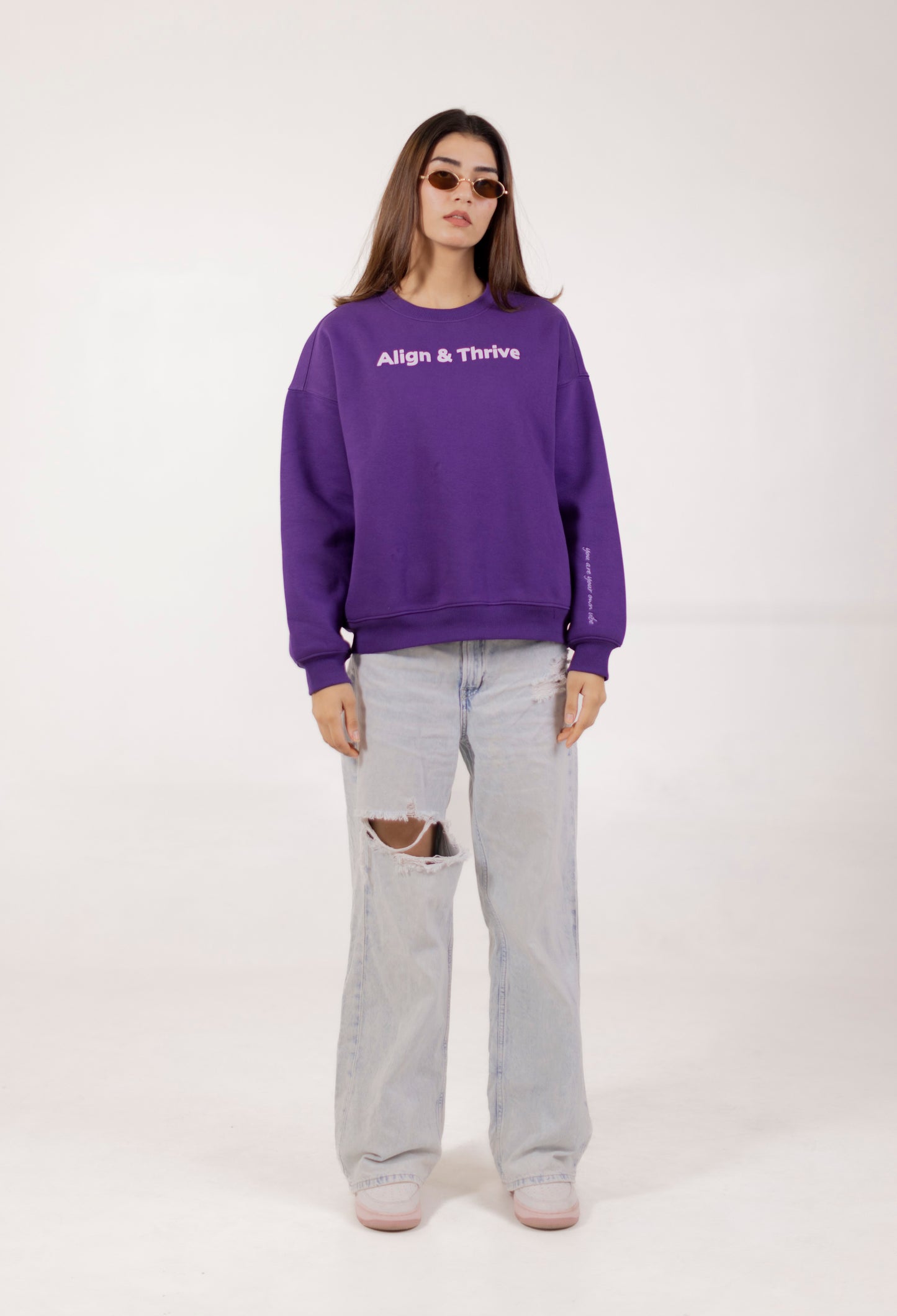 Align & Thrive Crewneck