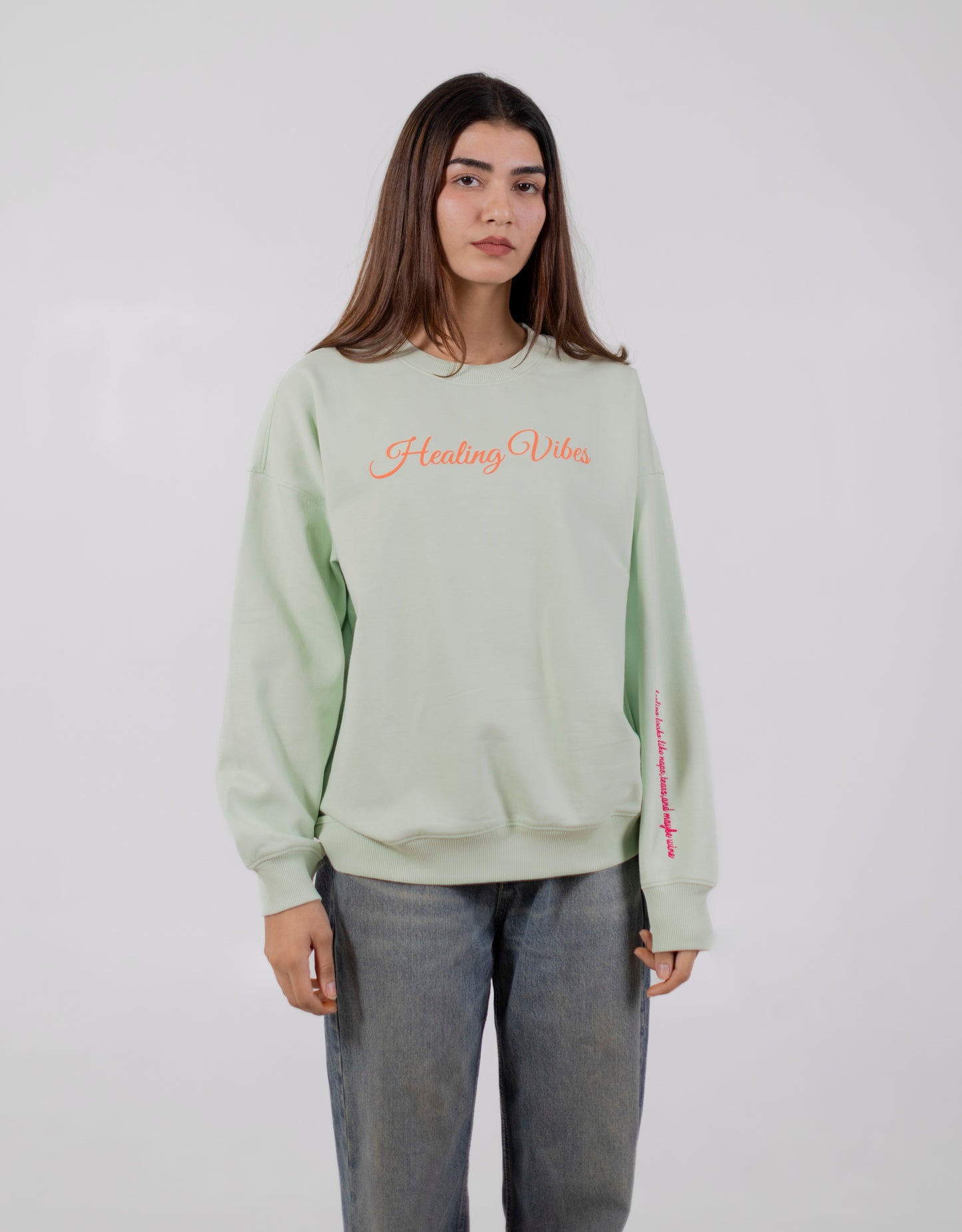 Healing Vibes Crewneck