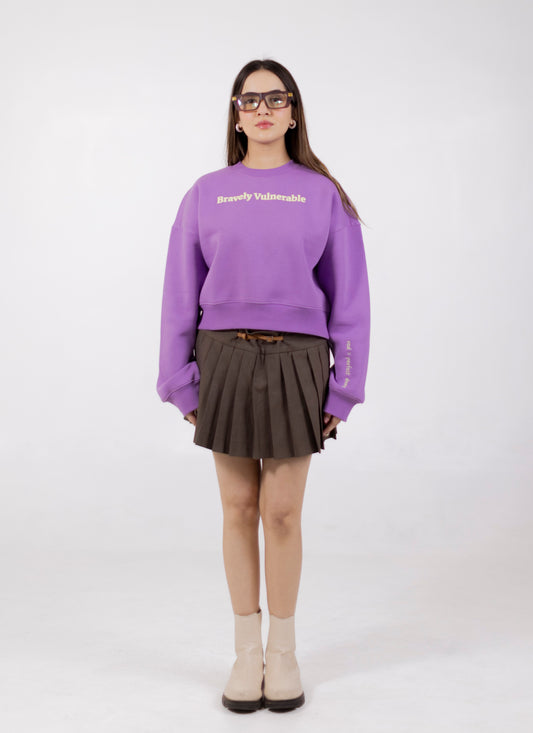 Bravely Vulnerable Crewneck