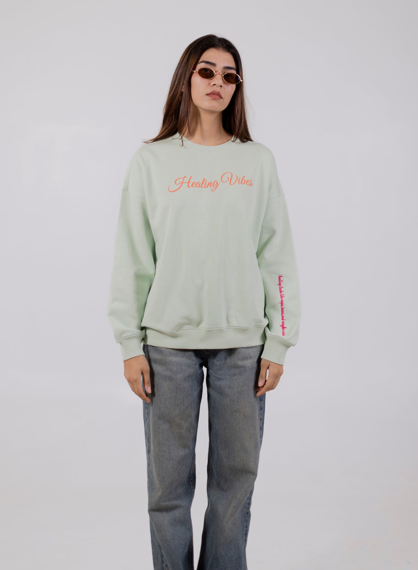 Healing Vibes Crewneck