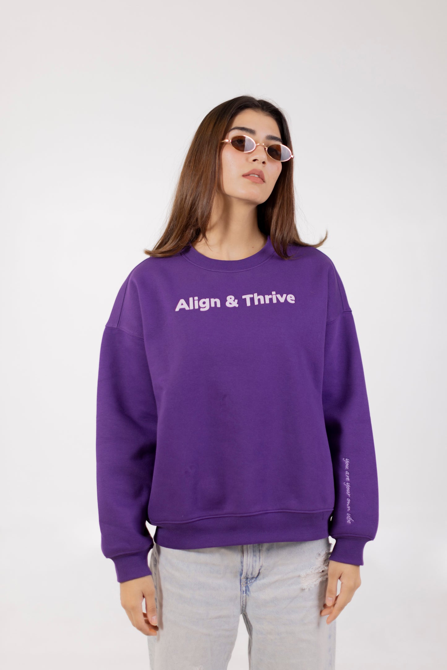 Align & Thrive Crewneck