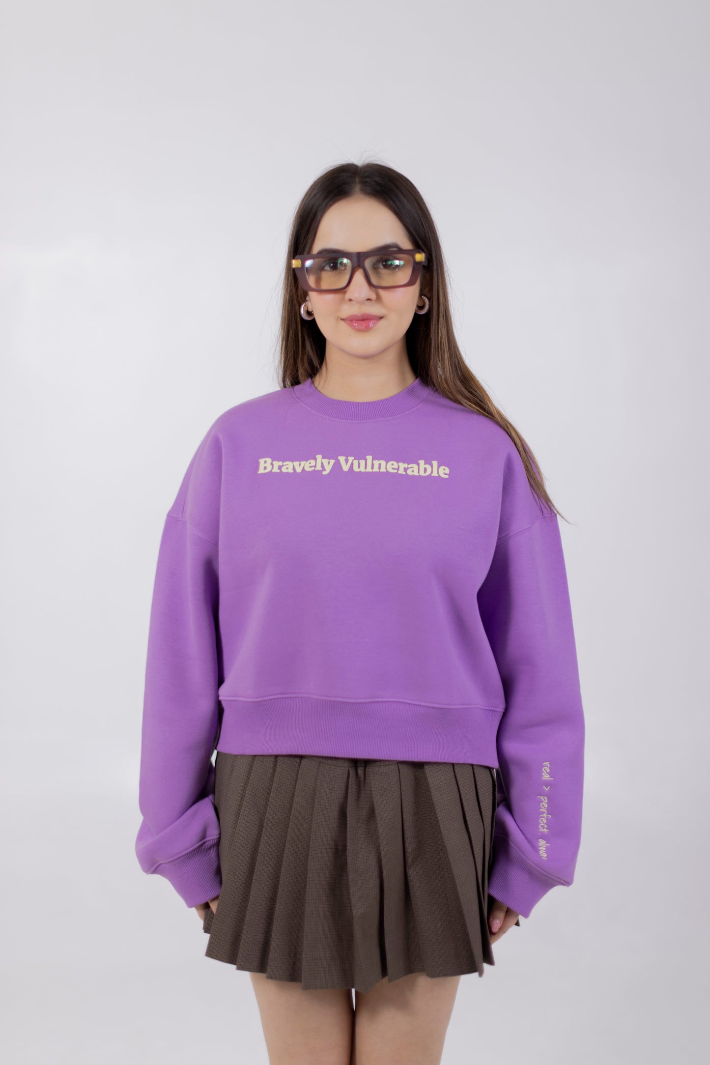 Bravely Vulnerable Crewneck