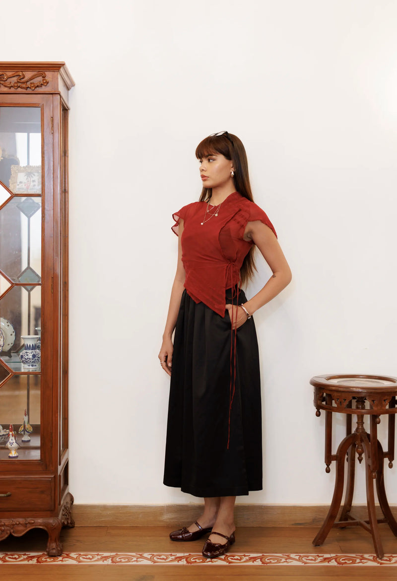 After Hours Satin Culottes