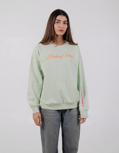 Healing Vibes Crewneck