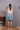 Serenity Slate Organza Bubble Shorts