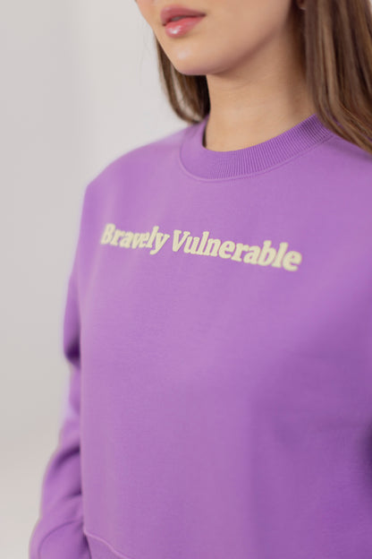 Bravely Vulnerable Crewneck