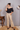 Eve Line Flared Pants — Beige