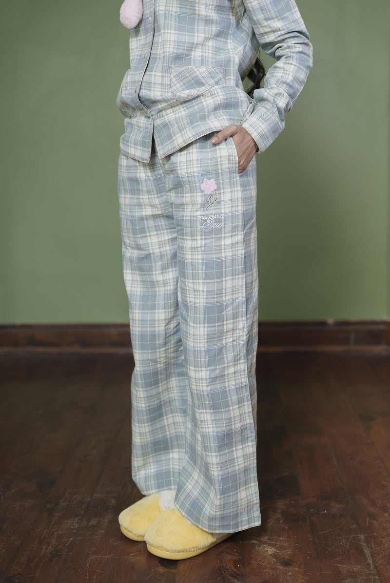 soft-blue-plaid-flannel-pyjama-pants All About Eve