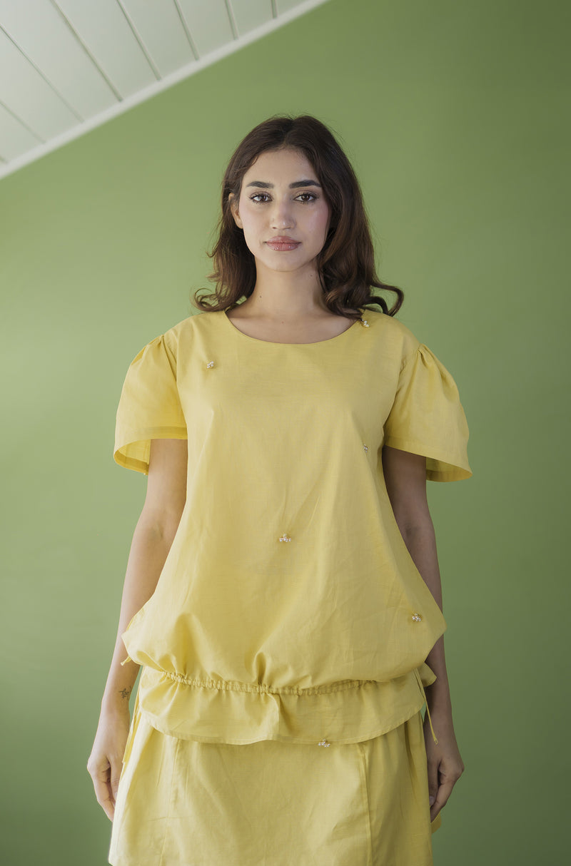 marigold-breeze-blouson-top All About Eve