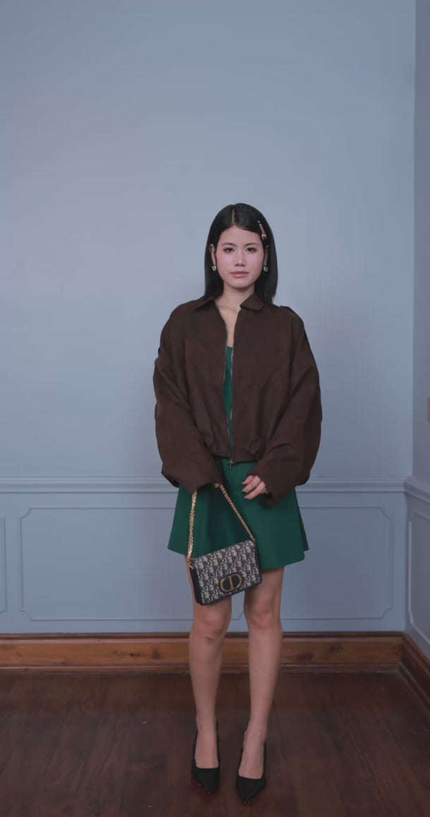 Eve India women Clothing Earthbound Suede Jacket