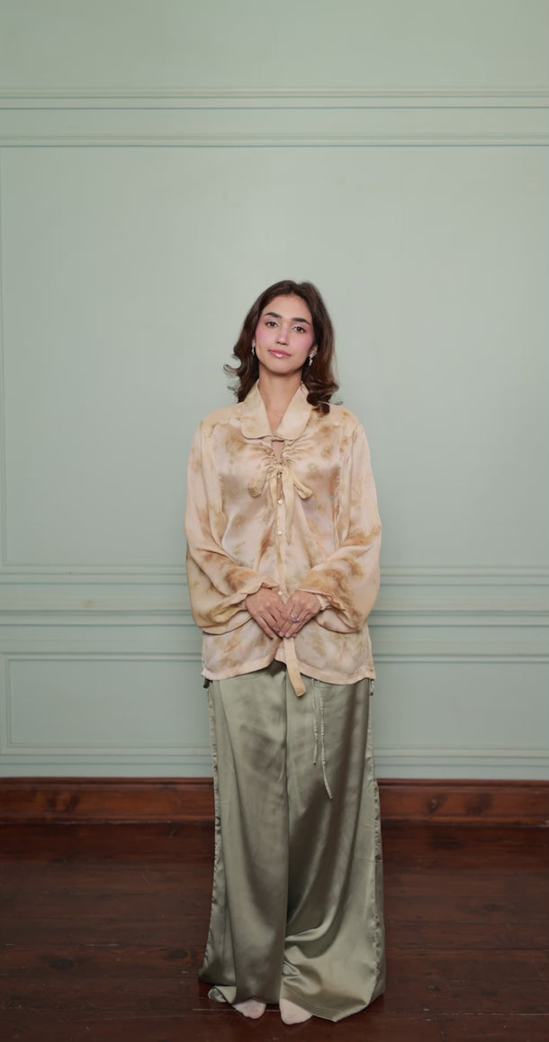 Eve India women Clothing Sage Mirage Set