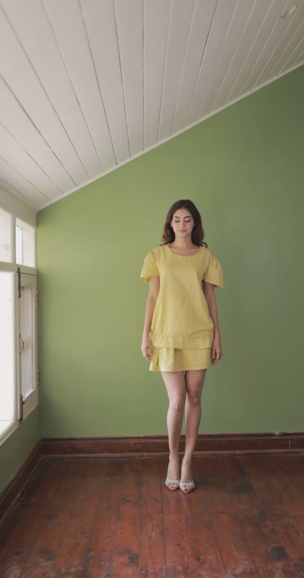 Eve India women Clothing Marigold Breeze Set